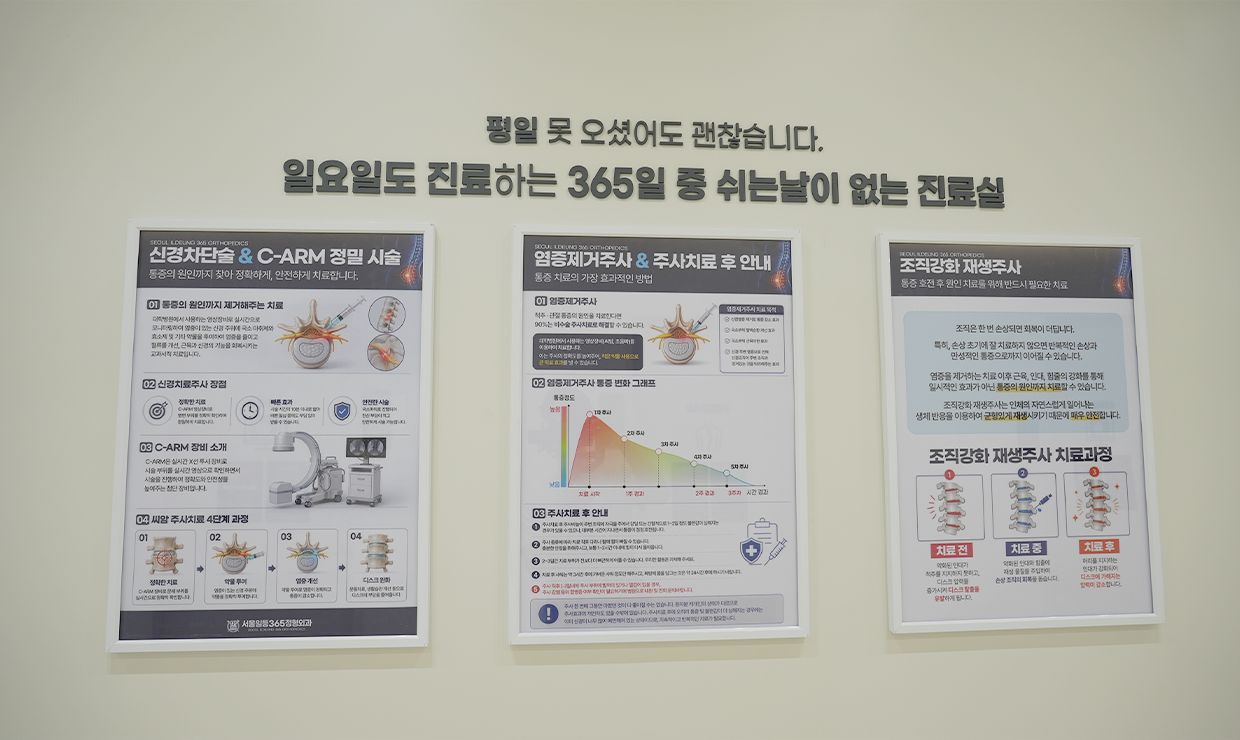 서울일등365정형외과 내부 둘러보기 사진 13